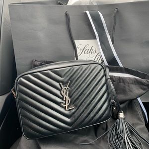 YSL crossbody bag.